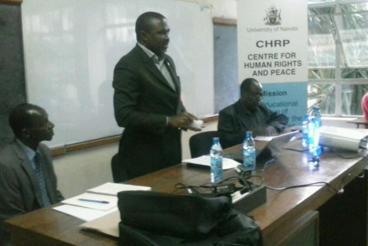 United Nations Senior Human Rights Advisor, Uchenna Emelonye, Delivers a Guest Lecture at PRS